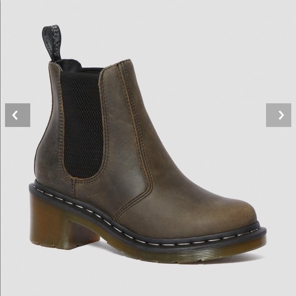 Dr. Martens Shoes - Cadence Greenland Heeled Chelsea Boots